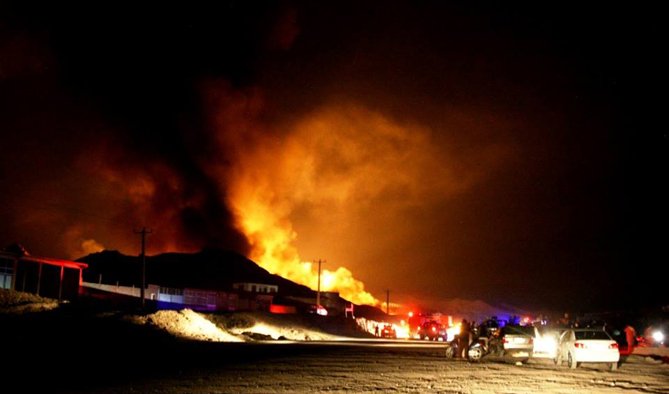 آتش اژدها گونه هرات ۱۱ نفر را بلعید (۱)