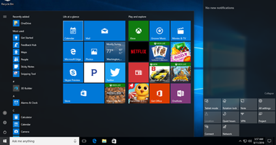 مایکروسافت در تلاش افزایش قابلیت‌های ویندوز 10 