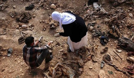 کشف چند گور دسته جمعی در عراق