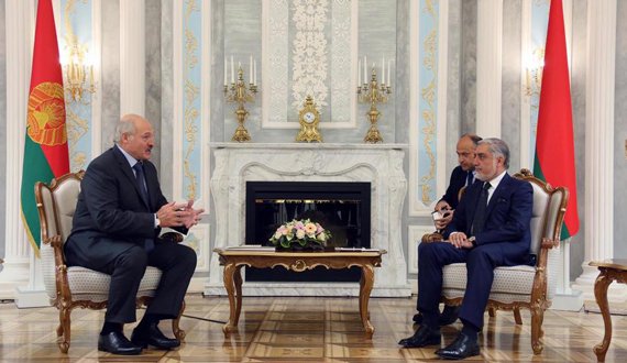 عبدالله عبدالله با رئیسجمهور بلاروس دیدار کرد