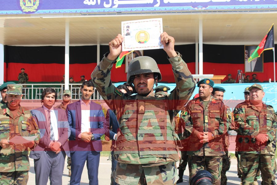 تجلیل از روز ملی نیروهای امنیتی در هرات