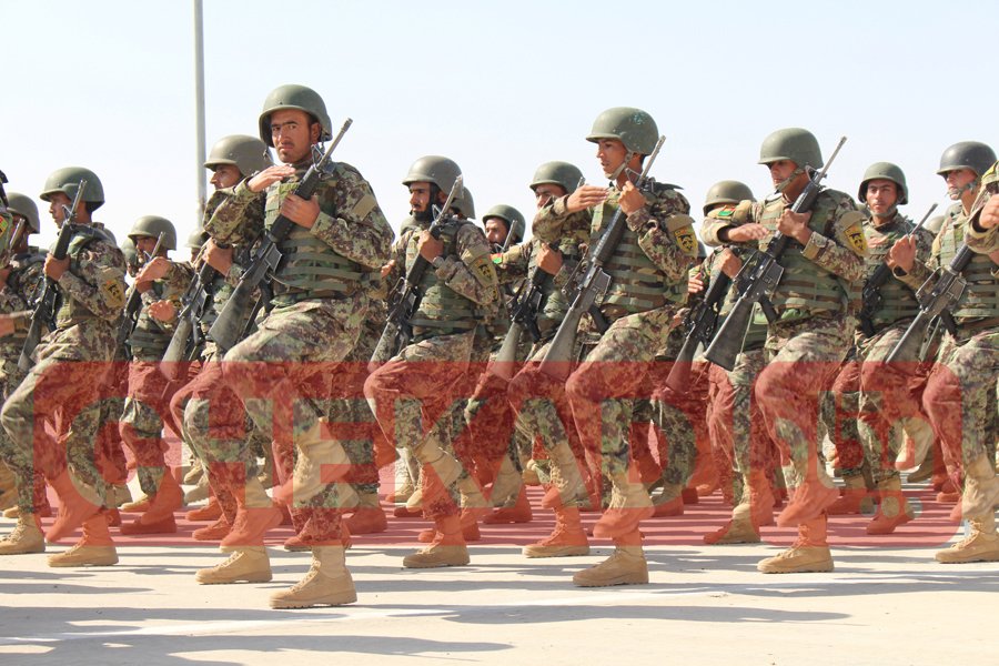 تجلیل از روز نیروهای امنیتی در غور