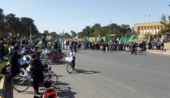 ده‌ها تن از علمای هرات دست به گردهمایی اعتراضی زدند