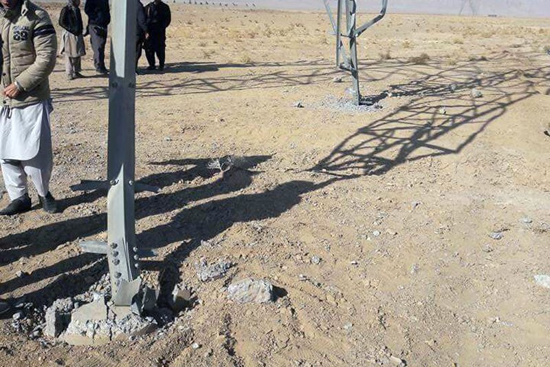 انفجار یک پایه برق توسط مخالفان مسلح در هرات