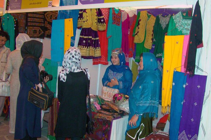 در آستانه سال نو، افتتاح نمایشگاه نوروزی در کابل