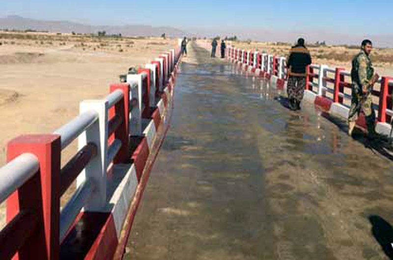 پُلی با هزینه 8 میلیون افغانی در بغلان به بهره‌برداری رسید