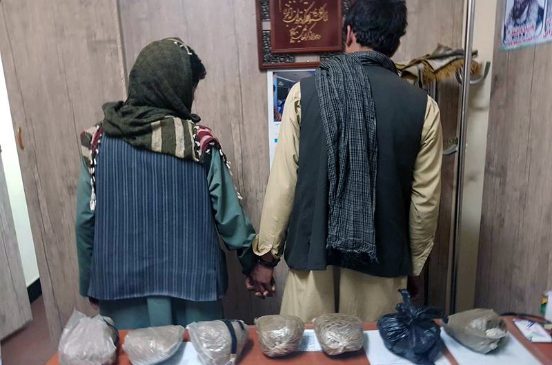 بازداشت 2 تن به‌ظن قاچاق موادمخدر در هرات