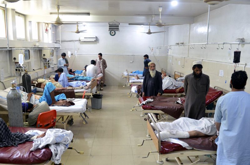 آمار قربانیان انفجار امروز در فراه به 11 نفر رسید