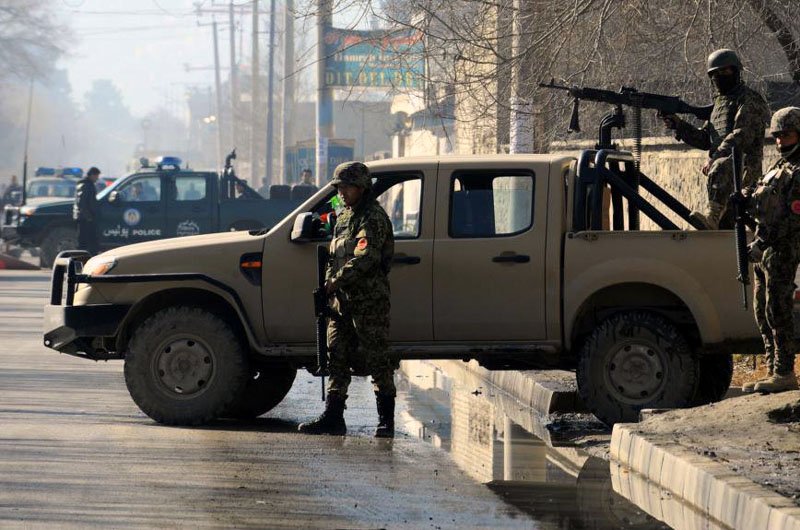 حمله انتحاری در نزدیکی وزارت احیاء و انکشاف دهات 7 کشته بر جای گذاشت