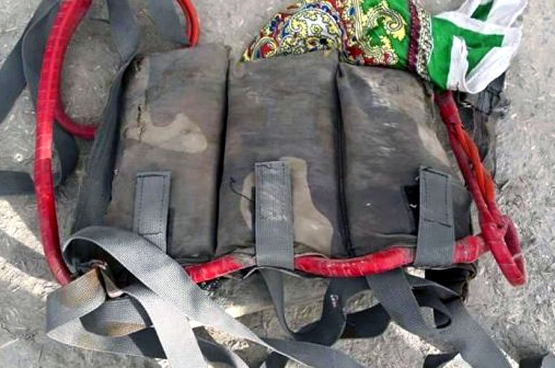 کشف 5 واسکت انتحاری در نیمروز