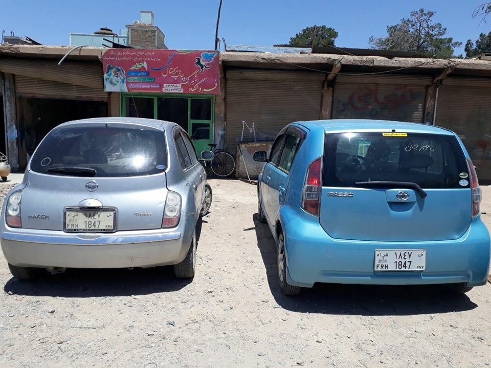 موترهای بدون اسناد در ولایت فراه افزایش یافته است