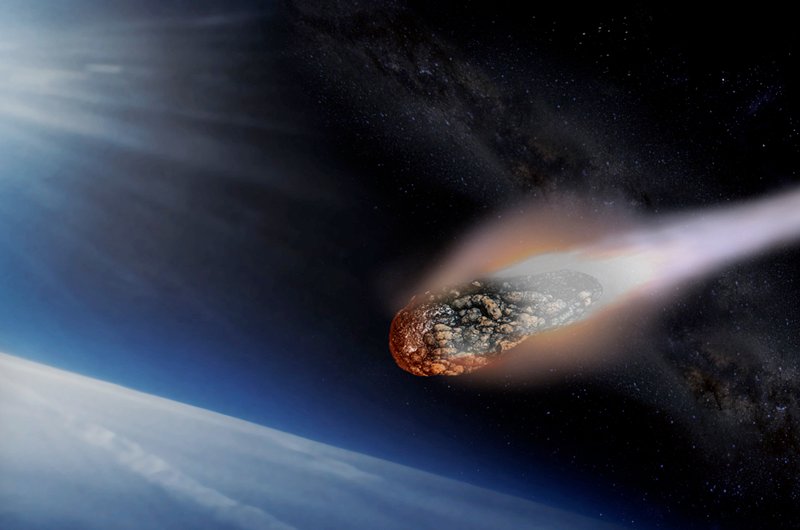 یک شهاب‌سنگ بزرگ به سرعت به زمین نزدیک می‌شود