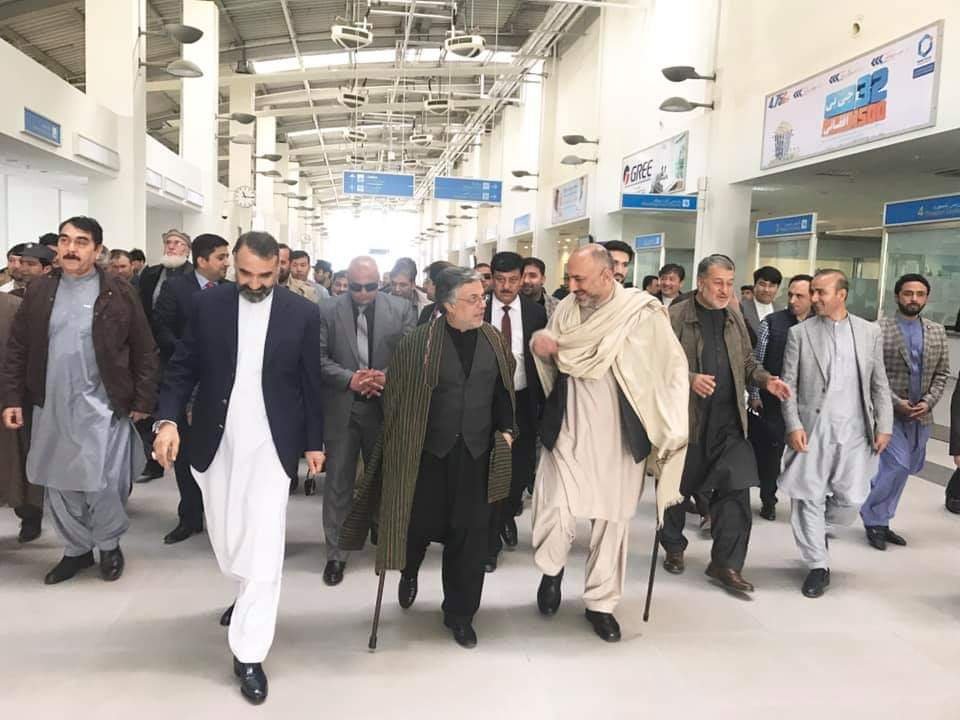 اعضای رهبری تیم صلح و اعتدال وارد بلخ شد