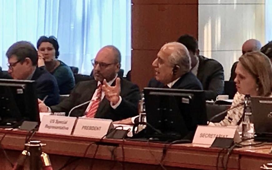 خلیلزاد با موگرینی روی حفظ دستآوردها در افغانستان، گفتگو کرد