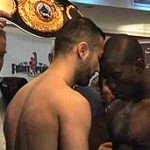 مشت‌زن افغان حریف تانزانیایی خود را از پا در آورد