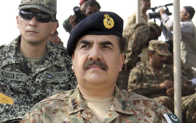 دیدار راحیل شریف با اشرف غنی و گفت‌وگو ها در مورد مبارزه مشترک علیه تروریزم