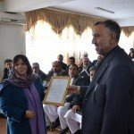 سرپرست ولایت فراه  از سوی سازمان ملل متحد تقدیر شد