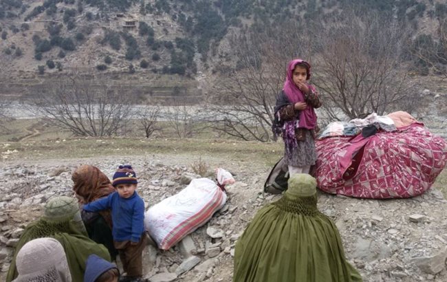 بیجاشدگان کنر وضع مناسبی ندارند