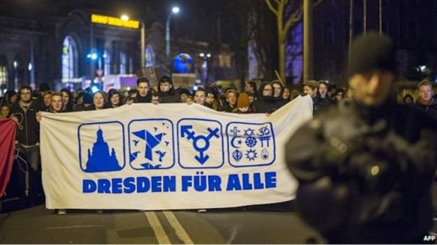 تظاهرات در آلمان در مخالفت با ‘اسلامی شدن غرب’