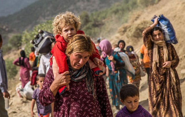 آزاد کردن شمار زیادی از ایزدی ها از سوی داعش ” دولت اسلامی”