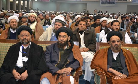 هزاران عالم دینی در همایشی از نیروهای امنیتی افغان حمایت کردند