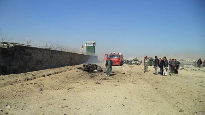 دو انفجار در نزدیک دفتر والی خوست در جنوب شرق افغانستان