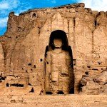 بازسازی در بامیان در سایه مجسمه بودا