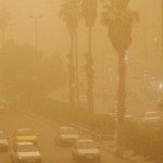 گردوغبار شدید در ایران باعث تعطیلی مدارس و لغو پروازها شد