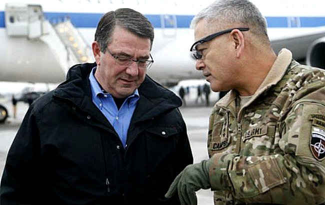 وزیر دفاع آمریکا به کابل آمد