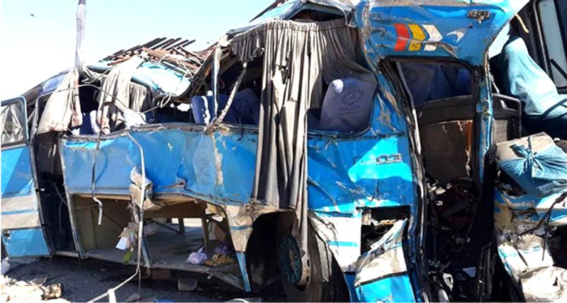 کشته شدن هفت تن در حادثه ترافیکی در ولایت غزنی