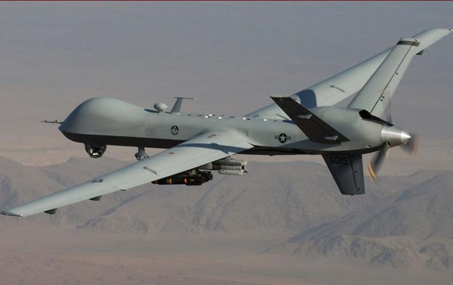 سقوط یک هواپیمای بدون سرنشین آمریکایی در شمال غرب سوریه