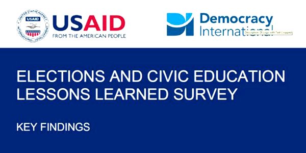 نهاد دموکراسی بین‌الملل “مردم افغانستان به آینده خوش‌بین هستند”