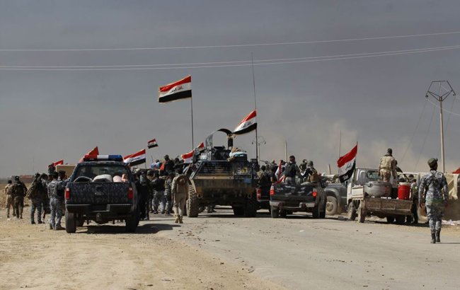 نبرد نیروهای عراقی با گروه داعش در اطراف تکریت