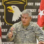 ژنرال کمبل توانایی نیروهای امنیتی افغان را کارا می‌نگرد