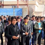 تظاهرات دانشجویان در بامیان: برای ما خوابگاه بسازید