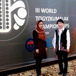 نخستین حضور دانشجوی افغانی در مسابقات جهانی بازی ملی قزاقستان