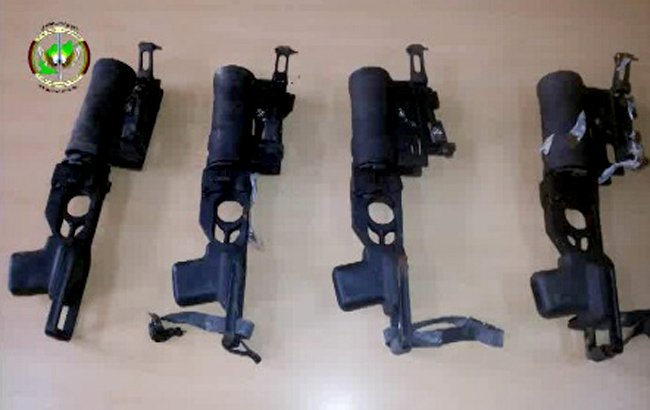 محموله ارسالی سلاح از پاکستان به دست امنیت ملی افغانستان افتاد