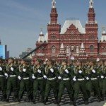 برگزاری بزرگترین رژه نظامی در مسکو