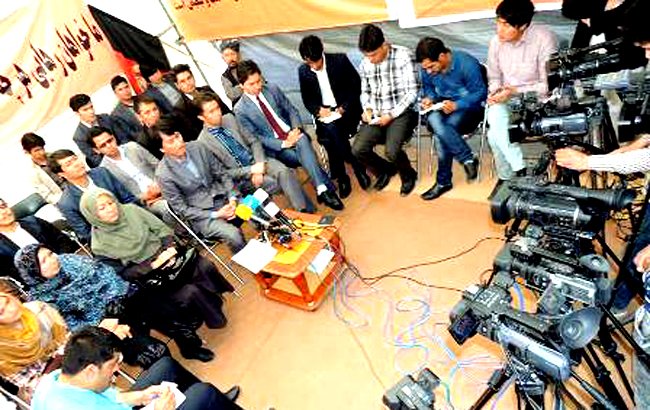 پایان تحصن شصت‌وهشت روزه در کابل