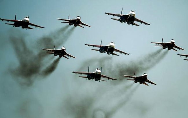 مانور بزرگ نیروی هوایی روسیه