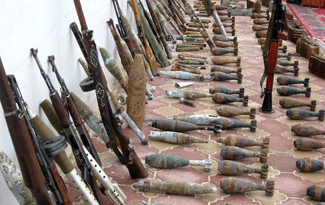 کشف یک ذخیره‌گاه جنگ‌افزار در هرات