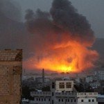 منهدم کردن موشک اسکاد توسط عربستان