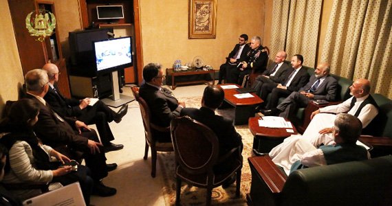 حمایت اوباما از روند گفت و گوهای صلح