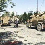 حمله انتحاری در کابل کاروان نظامیان خارجی را آماج قرار داد