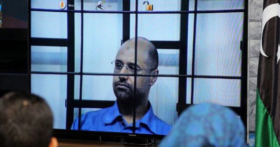 حکم اعدام به فرزند قذافی