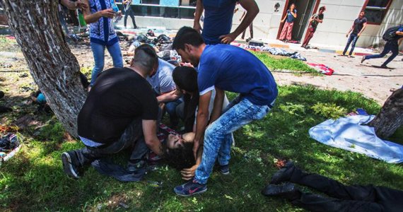 داعش به ترکیه حمله کرد