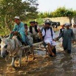 طغیان آمو جوزجان را آسیب زد