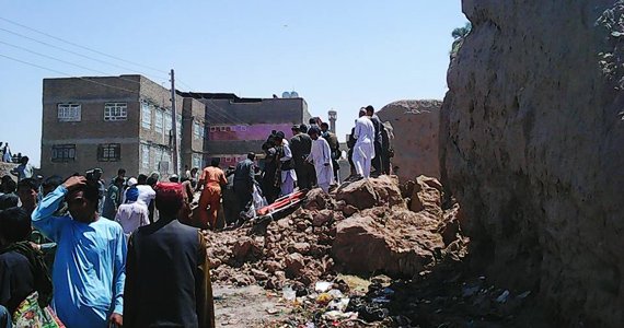 فرود دیوار تاریخی در هرات؛ ۶ نفر را کشت