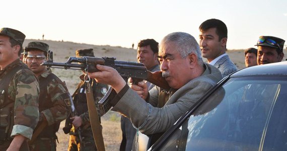 اسب دوستم در شمال می‌تازد