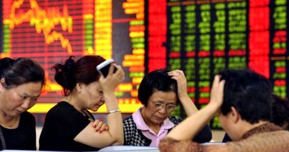 بازار بورس چین در لبه پرت گاه